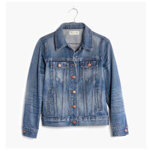 Madewell Denim Jean Jacket in Pinter Wash XXS NWT
